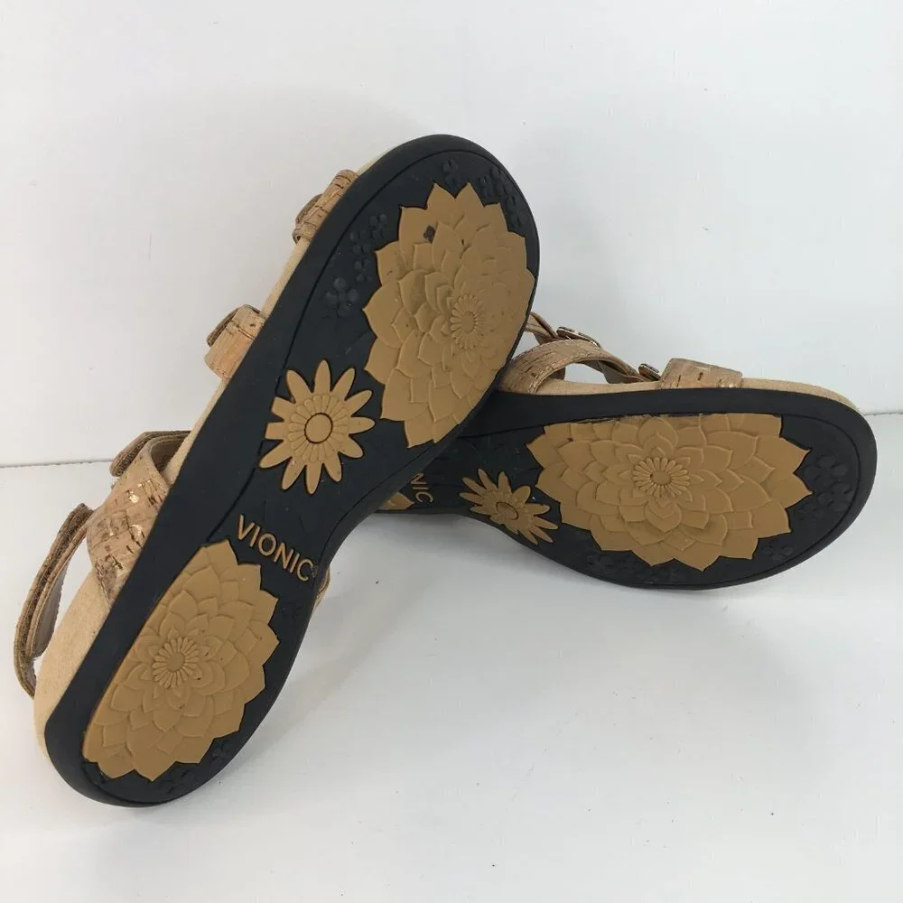 Vionic Amber Adjustable Sandal Size 9